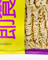 Instant Noodles Pack Mockup