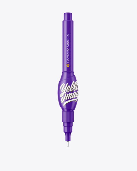 Matte Corrector Mockup PSD #2