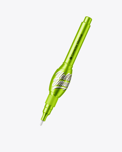 Metallic Corrector Mockup PSD #2