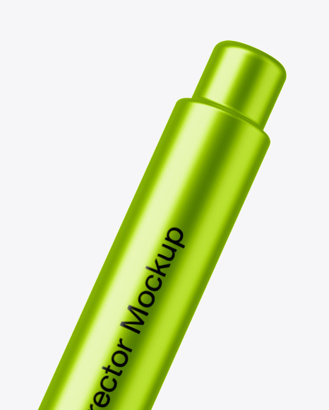 Metallic Corrector Mockup PSD #6