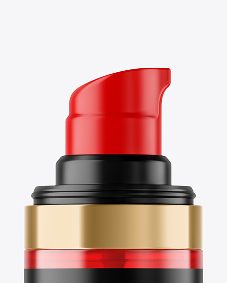 Color Plastic Cosmetic Bottle with Pump PSD #1