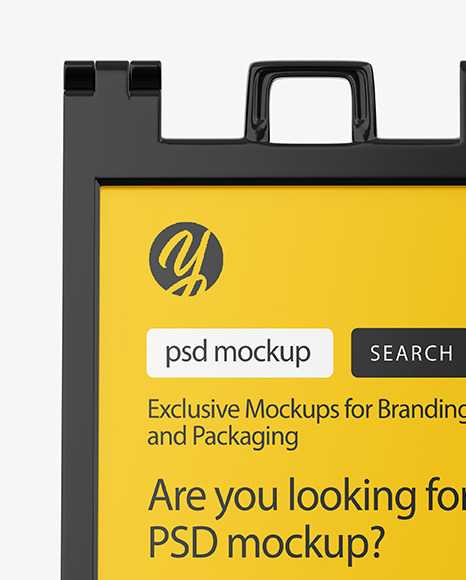 Street Stand Mockup PSD #2