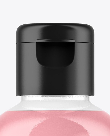 Clear Cosmetic Bottle Mockup PSD #2