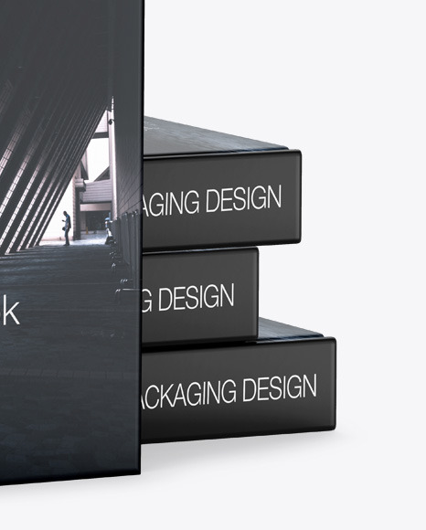 Hardcover Book w  Matte Cover Mockup PSD #6