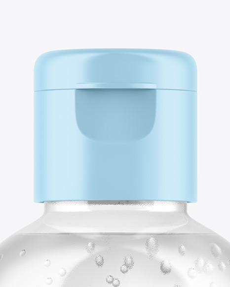 Clear Cosmetic Bottle Mockup PSD #2