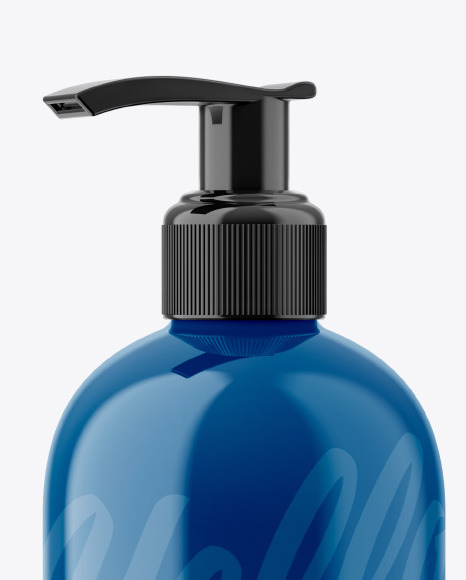 Glossy Gel Bottle Mockup PSD #2