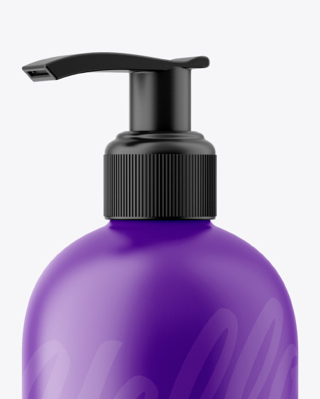 Matte Gel Bottle Mockup PSD #2