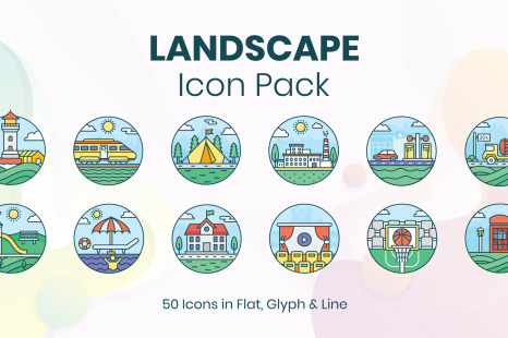 Landscape Icon Designs