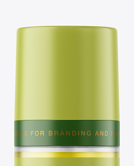 Frosted Color Liquid Bottle with Pump Mockup PSD #6