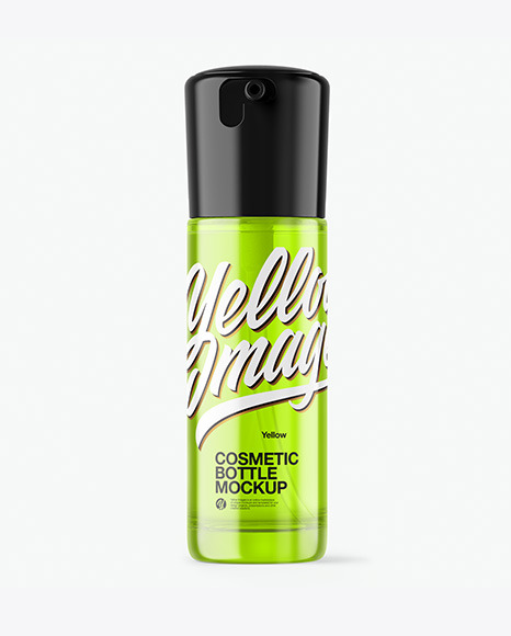 Color Cosmetic Bottle Mockup PSD #4