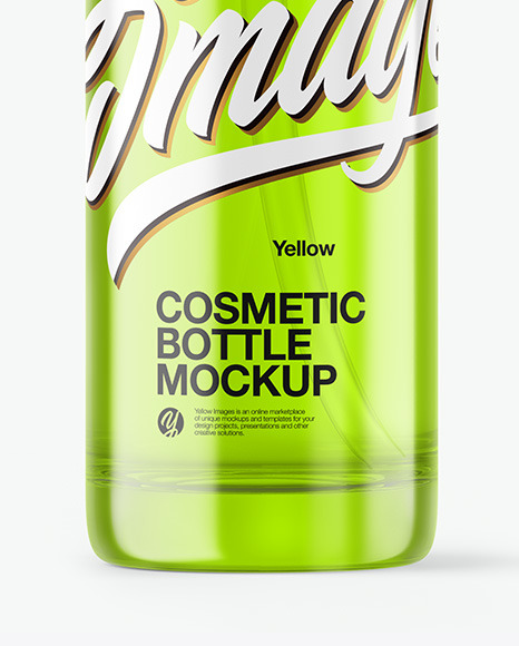 Color Cosmetic Bottle Mockup PSD #1