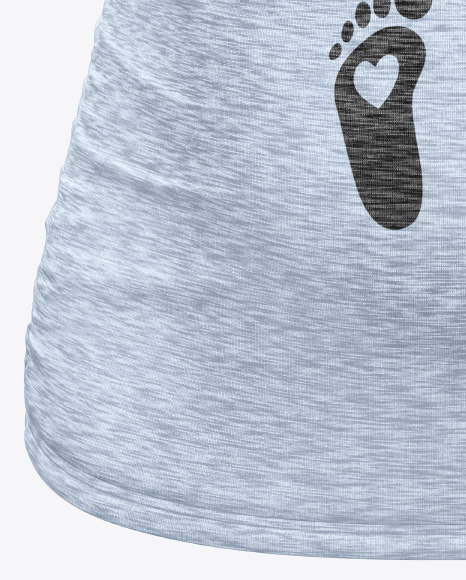 Melange Maternity T Shirt Mockup PSD #1