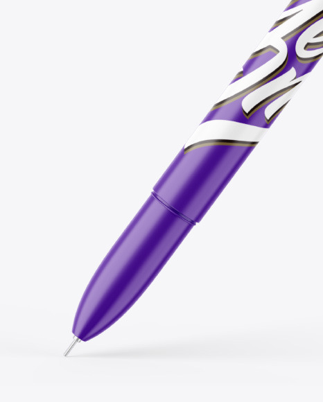 Matte Pen Mockup PSD #2