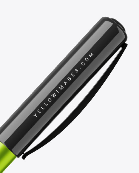 Metallic Pen Mockup PSD #1