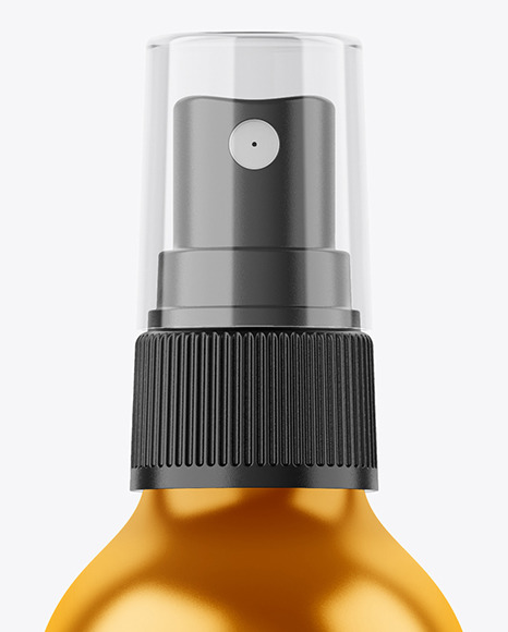 Download Metallic 200ml Spray Bottle Mockup In Bottle Mockups On Yellow Images Object Mockups