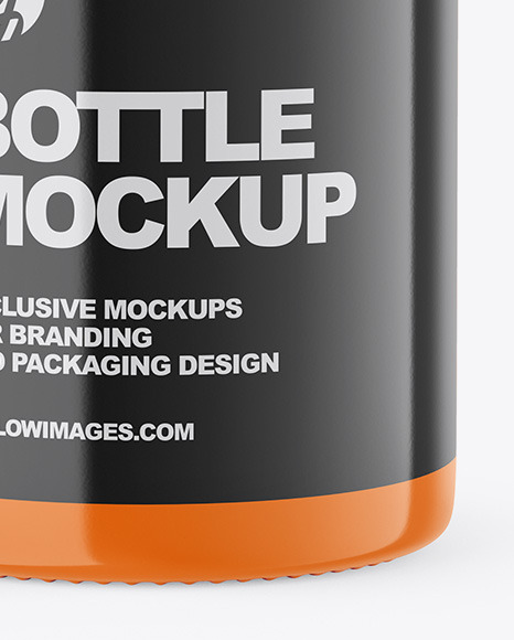 Glossy Bottle Mockup PSD #5