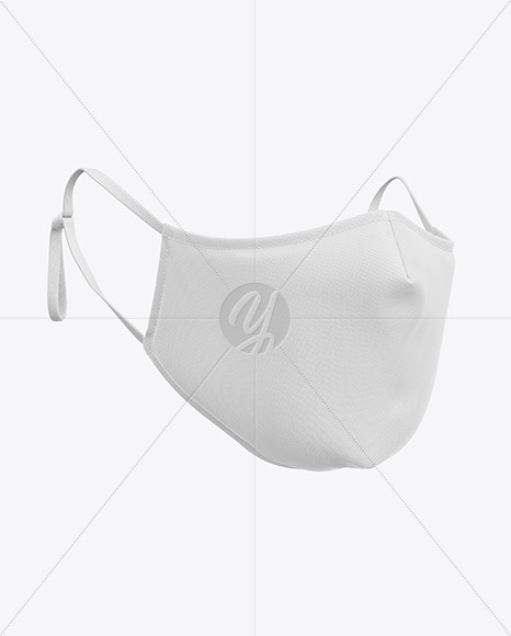 Download Face Mask Mockup In Apparel Mockups On Yellow Images Object Mockups