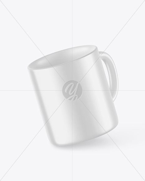 Download Glossy Mug Mockup In Object Mockups On Yellow Images Object Mockups PSD Mockup Templates