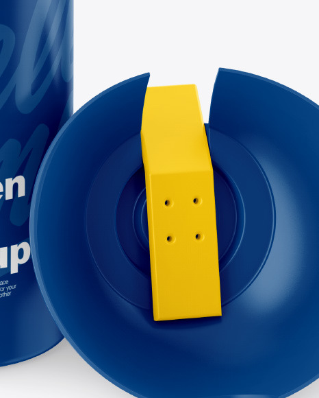 Matte Oxygen Can W  Inhaler Cap PSD #1