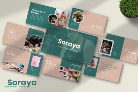 Soraya Creative Google Slides Template