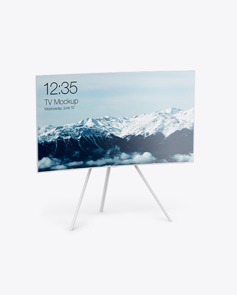 TV Mockup PSD #2