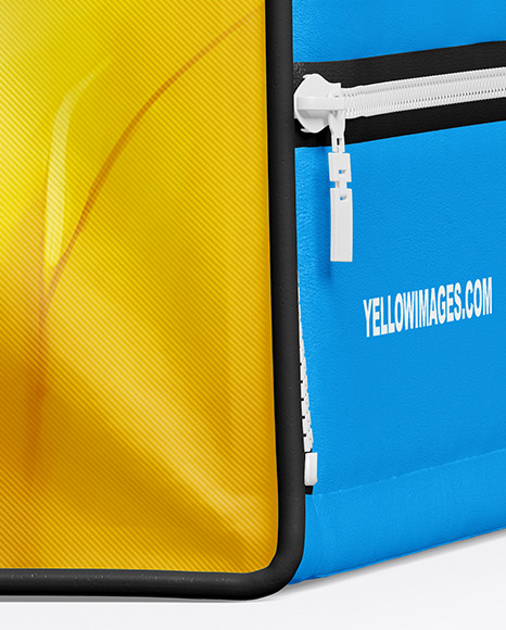 Delivery Bag Mockup In Object Mockups On Yellow Images Object Mockups