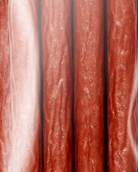 Plastic Bag With Spicy Smoked Sausages Mockup PSD #5