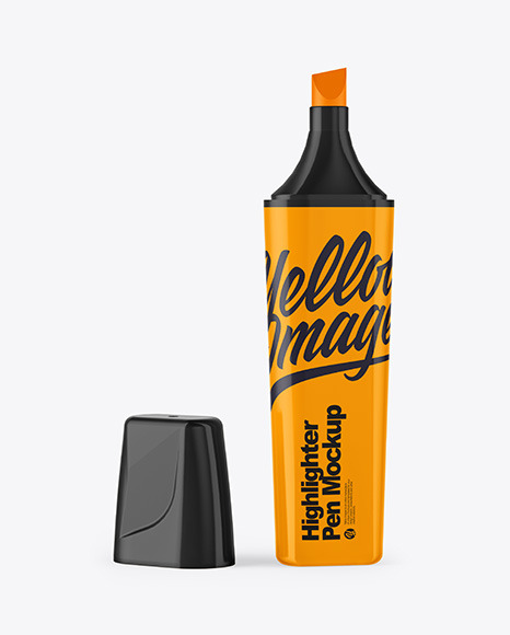 Highlighter Pen Mockup