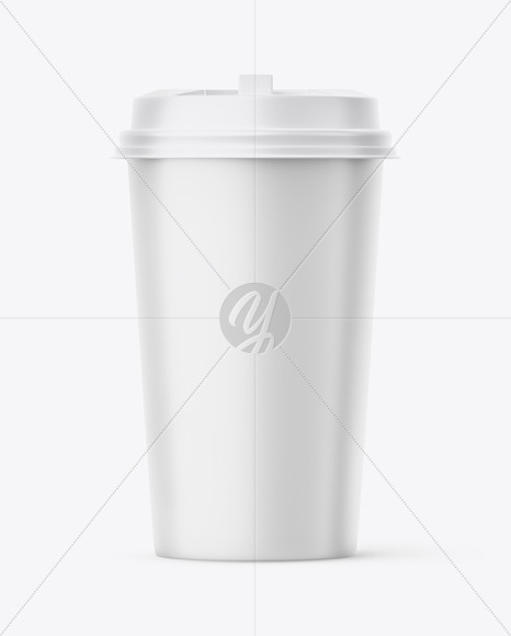 Download 23 Glossy Paper Cup With Plastic Cap Mockup Object Mockups PSD Mockup Templates