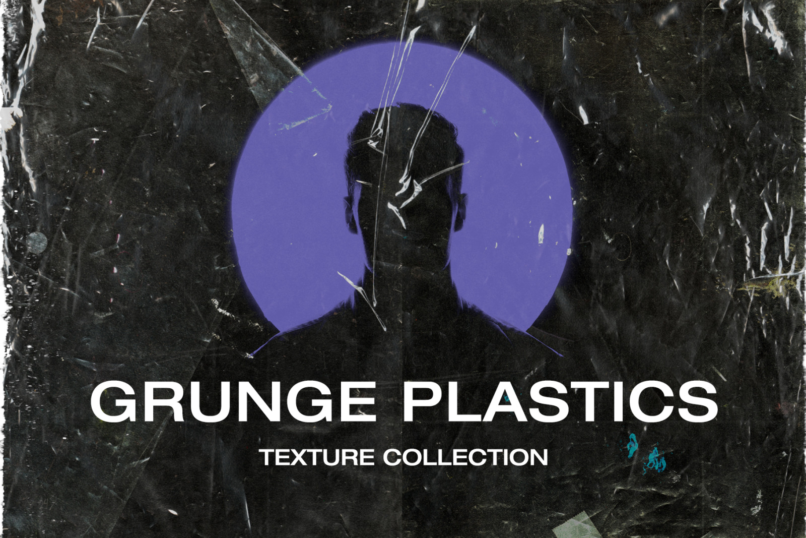 Download Grunge Plastics In Textures On Yellow Images Creative Store PSD Mockup Templates