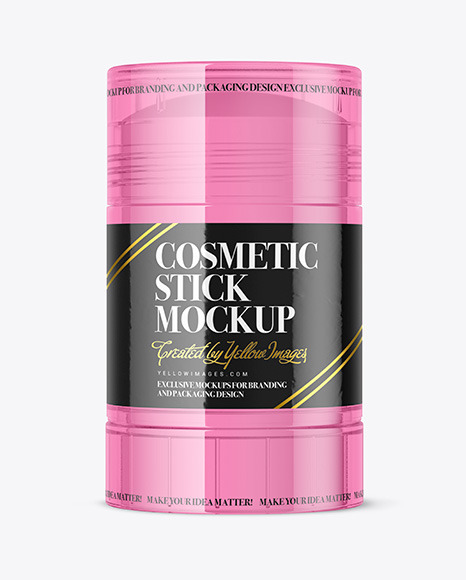 Clear Cosmetic Stick Mockup PSD #4