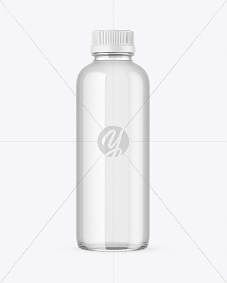 Download Clear Glass Bottle Mockup In Bottle Mockups On Yellow Images Object Mockups Yellowimages Mockups