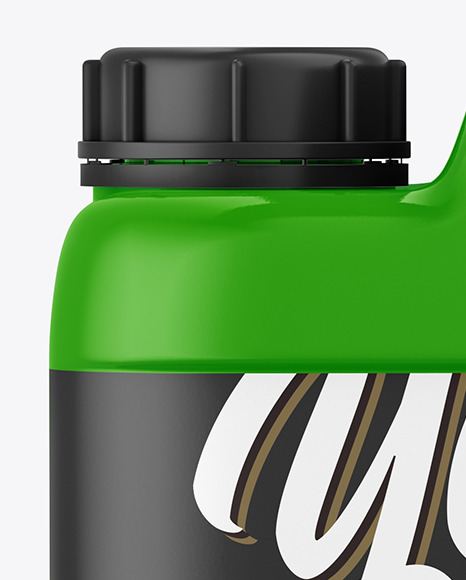 Glossy Jerry Can Mockup PSD #1