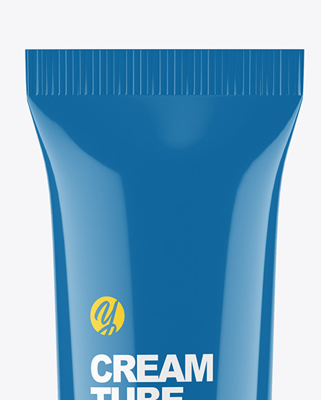 Glossy Cosmetic Tube Mockup PSD #1