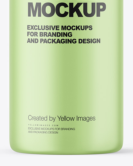 Download Frosted Cosmetic Bottle With Pump Mockup In Bottle Mockups On Yellow Images Object Mockups PSD Mockup Templates
