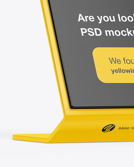 Digital Desktop Tablet Mockup PSD #4