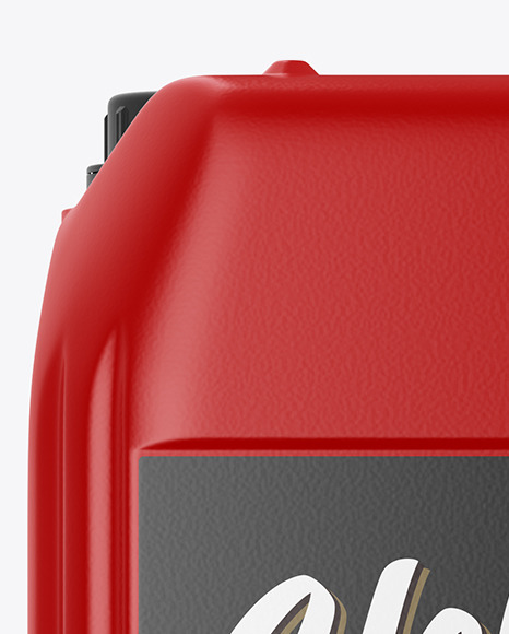 Plastic Jerry Can Mockup PSD #1