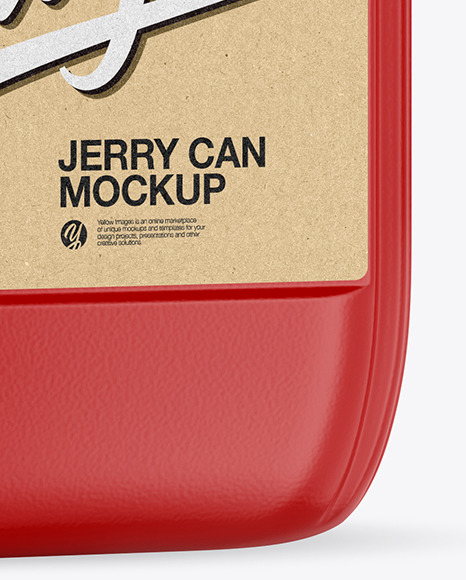 Plastic Jerry Can Mockup PSD #6