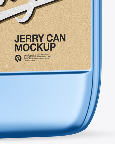 Metallic Jerry Can Mockup PSD #6