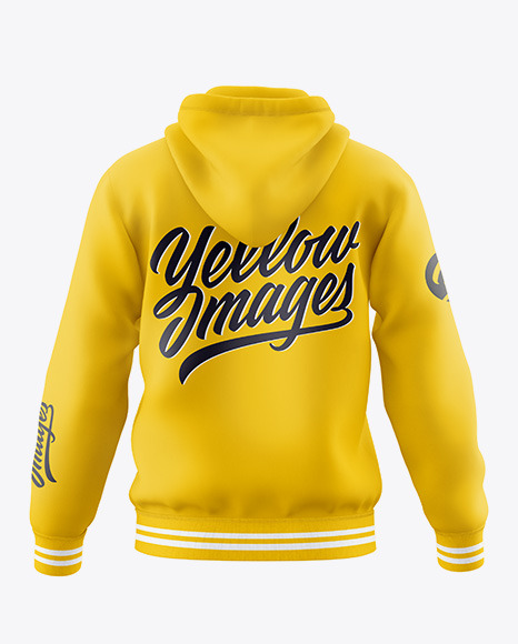 Hoodie Mockup   Back View PSD #2