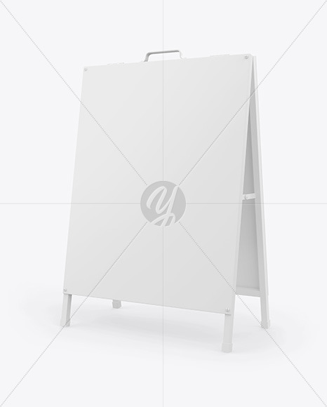 Street Stand Mockup PSD #3