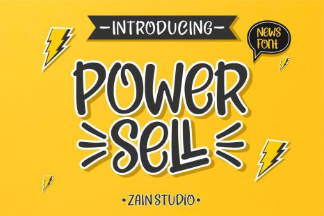 Power Sell Font