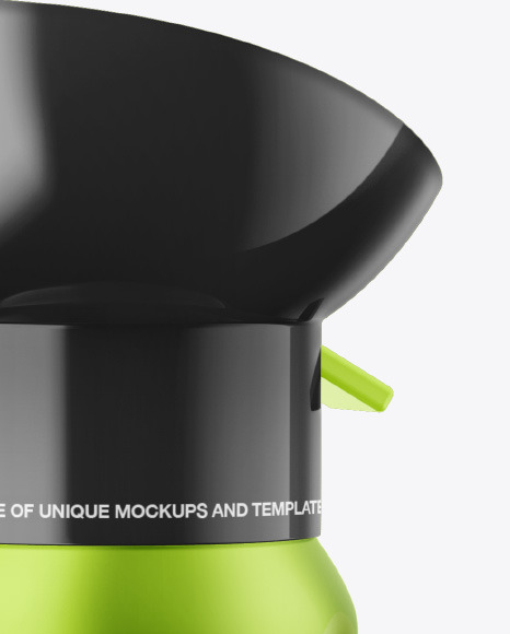 Metallic Oxygen Can W  Inhaler Cap PSD #1