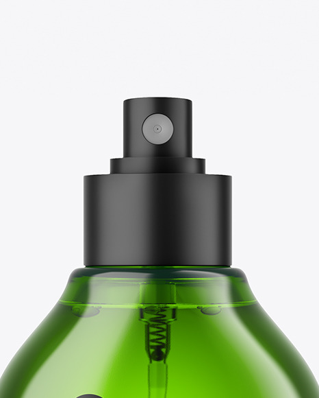 Download Green Spray Bottle Mockup In Bottle Mockups On Yellow Images Object Mockups