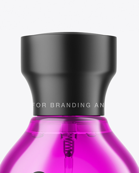 Color Spray Bottle Mockup PSD #2