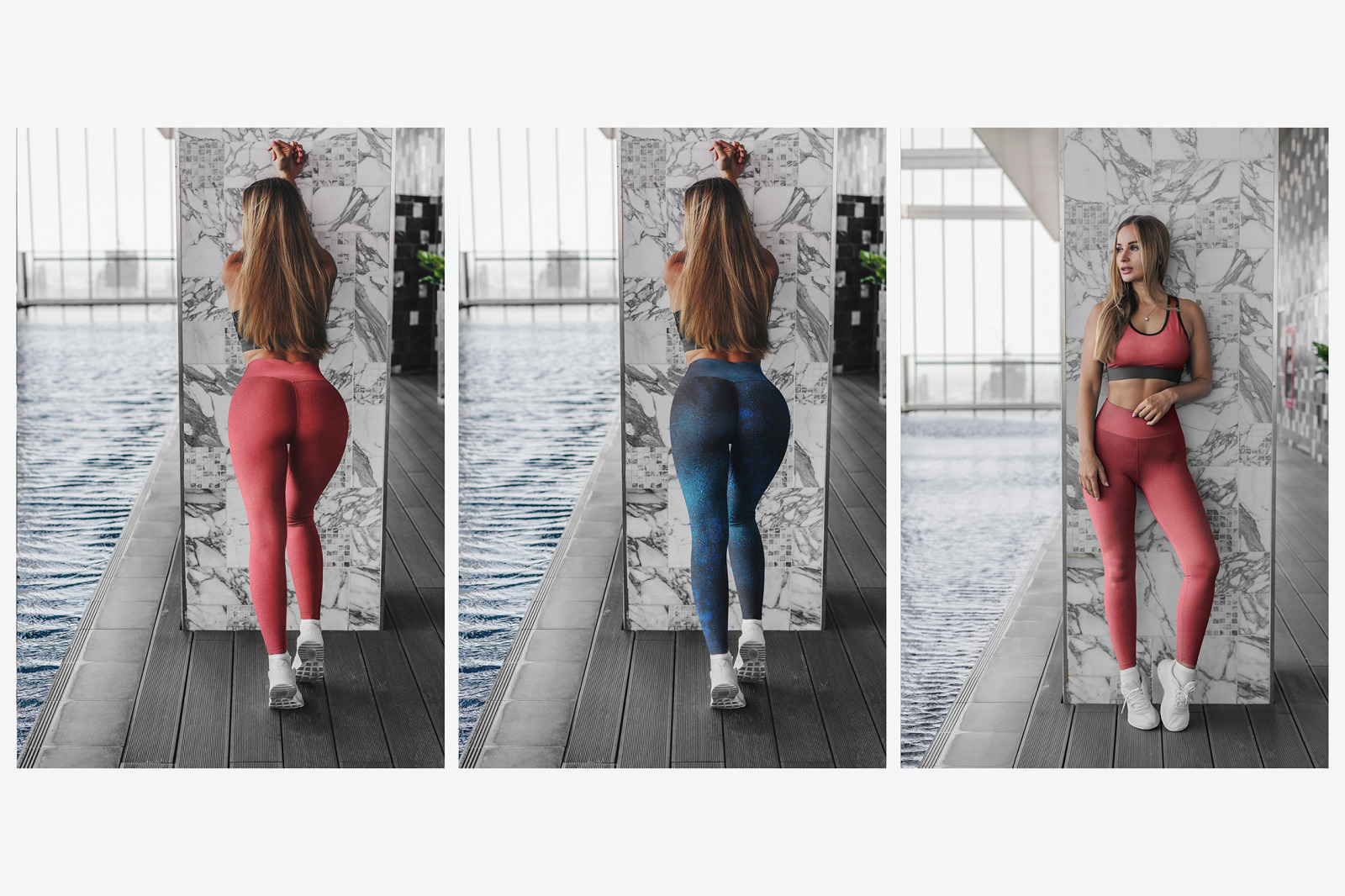 Leggings Mock Up Gym Style In Apparel Mockups On Yellow Images Creative Store