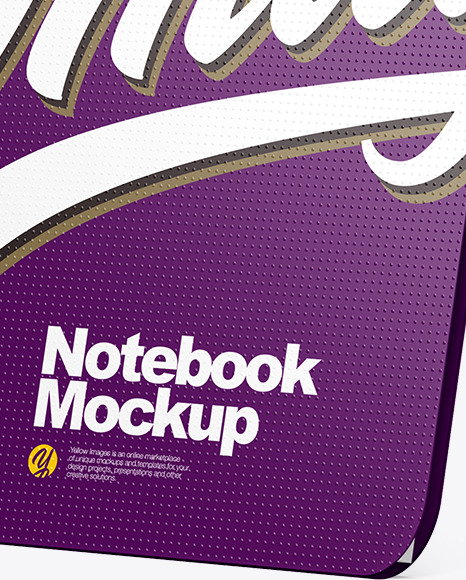 Notebook Mockup - Left Side View cover 25949