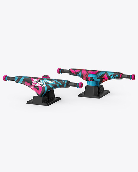 Skateboard Trucks Mockup