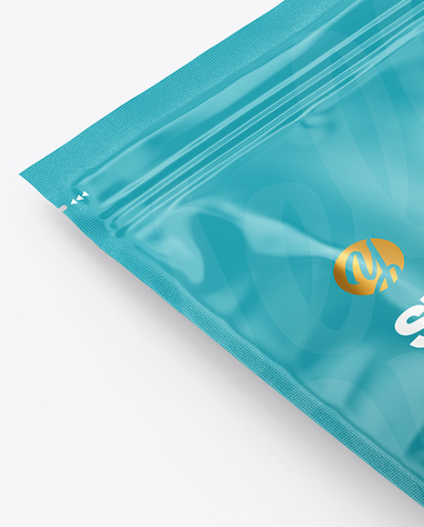 Glossy Stand up Pouch Mockup PSD #1