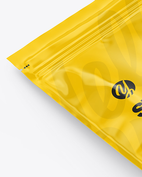 Glossy Stand up Pouch Mockup PSD #6